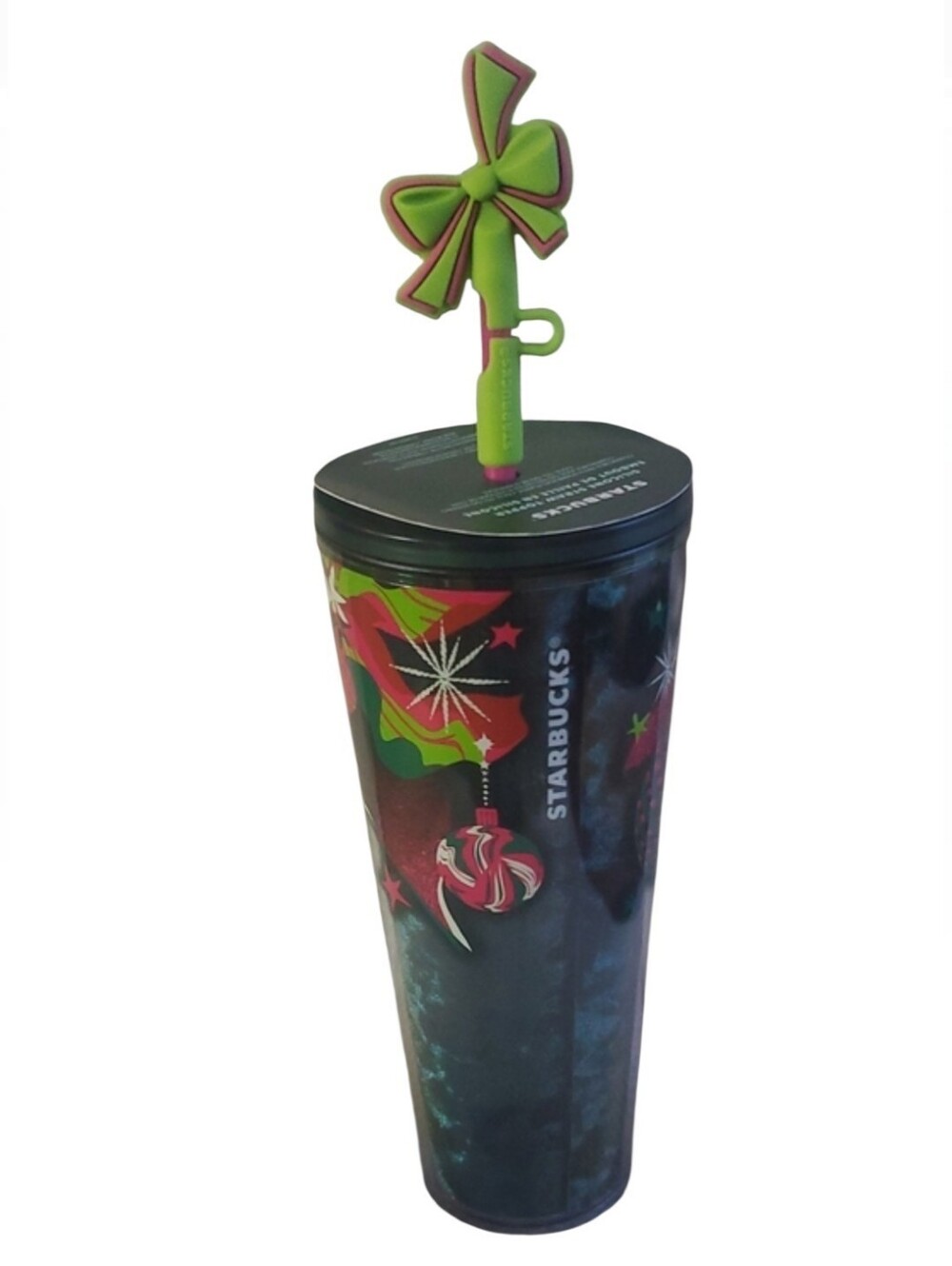 Starbucks Limited Edition 2023 Ribbon & Ornaments 24 oz Tumbler